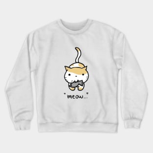 Meow Cat Crewneck Sweatshirt